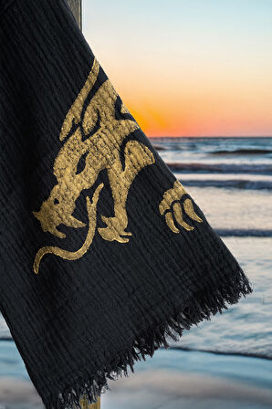 Varol Organik %100 Pamuk Kimono Yaka Sabalık Bornoz - Viserion