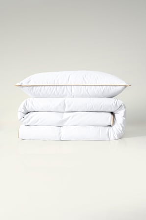 Varol Luxury %90 Gıdık Kaz Tüyü Yorgan – Tek Kişilik 155x215 cm