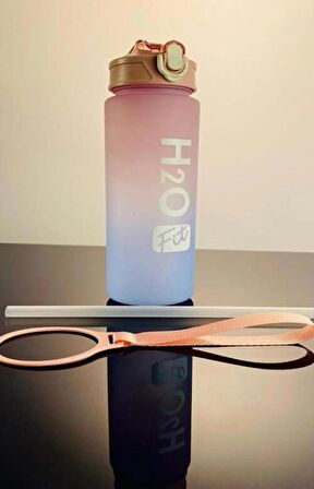 H2O Fit İkili Set Su Matarası 2L - Pembe ve Mavi