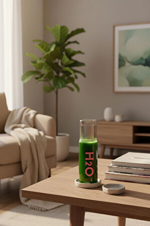 Tohana Cam Başucu Sürahisi