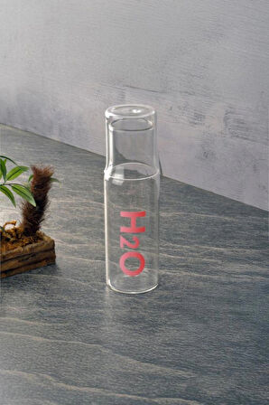 Tohana Cam Başucu Sürahisi