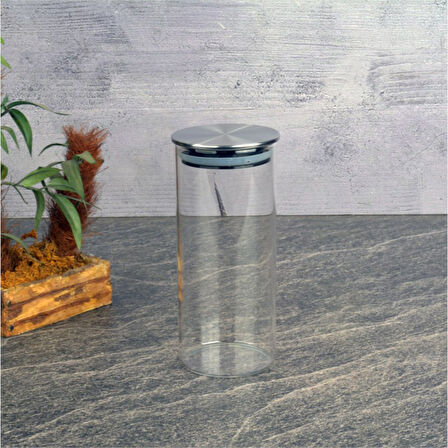 Tohana Metal Kapaklı Cam Kavanoz 360 ml