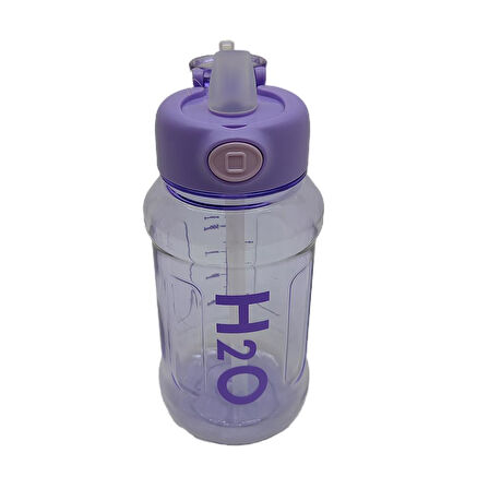 H2O Renkli Matara 800 Ml. - Lila