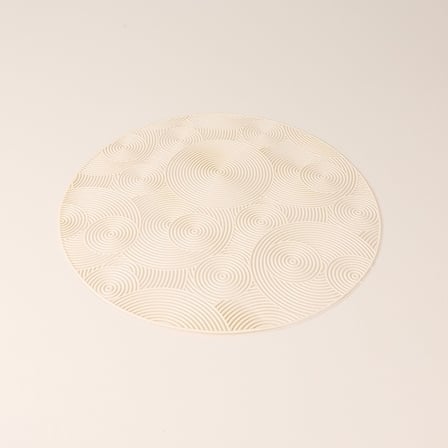 Tohana Prestige Plastik Amerikan Servis - Krem - 38 cm
