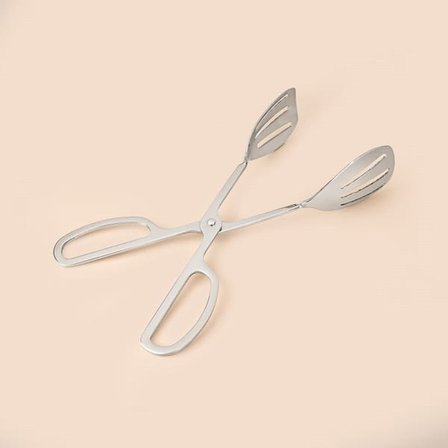 Tohana Çelik Salata Maşası - Gri - 26 cm