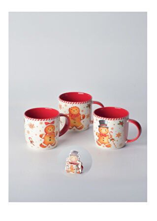 Tohana Kurabiye Adam Kağıt Paketli Porselen Kupa 10292