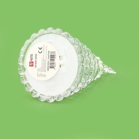 Tohana Çam Ağacı Dekoratif Aydınlatma - Şeffaf - 12 cm
