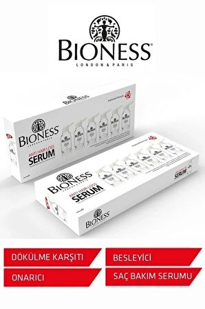 Bioness Dökülme Karşıtı Canlılık Ve Parlaklık Veren Onarıcı Besleyici Saç Bakım Serumu 6x10 Ml