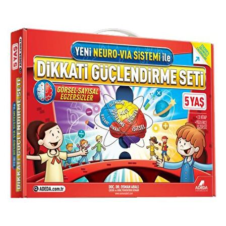 Dikkati Güçlendirme Seti Anasınıfı 5 Yaş - Osman Abalı