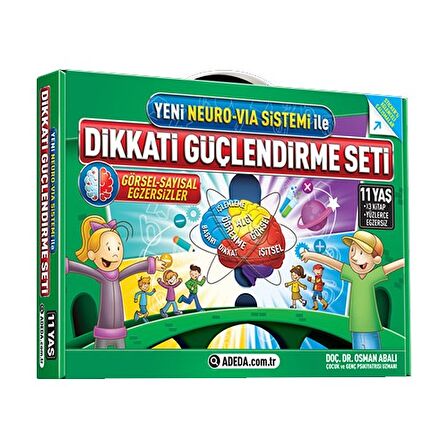 Dikkati Güçlendirme Seti 11 Yaş 5. Sınıf - Osman Abalı