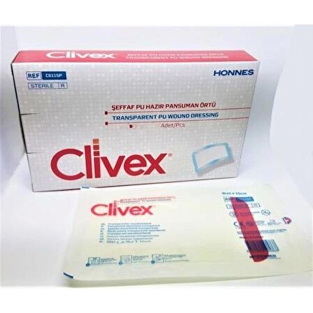 Clivex Pu Dressing Su Geçirmez Banyo Bandı 9x20 cm