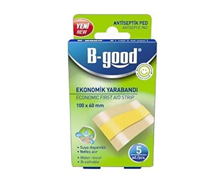 B-good Ekonomik Yarabandı 5 Adet 100x60 Mm