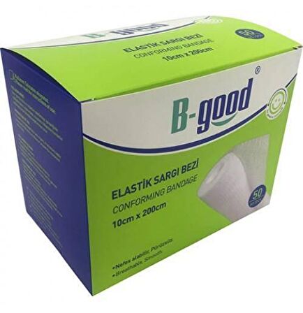 B-Good Elastik Sargı Bezi 10cm x 2m Tekli