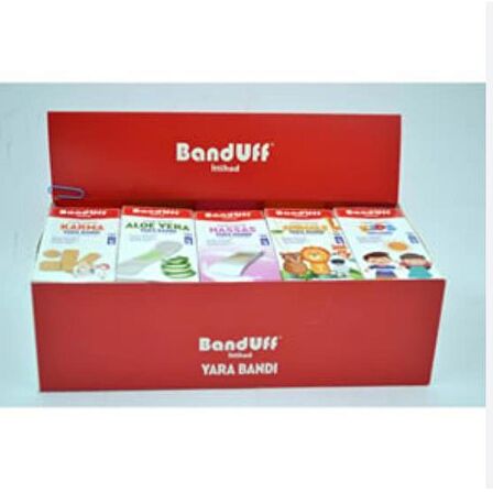 Banduff Yara Bandı Aile Karma Paket 10'lu - 25 Adet