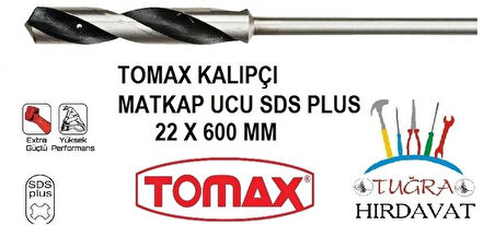 Tomax Sds Plus İnşaat Kalıpçı Matkap Ucu 22x600 