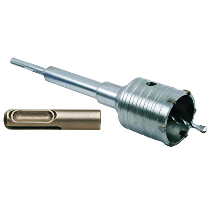 Tomax SDS Plus Elmaslı Beton Delme Ucu 110 mm Panç + 200 mm Adaptör