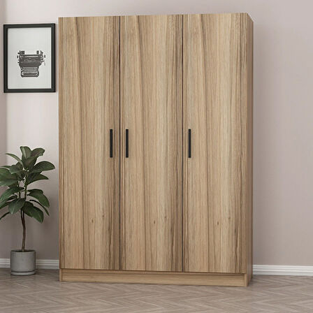 Minar Kale 3 Kapaklı 2 Ç Dolap Dore 190CM