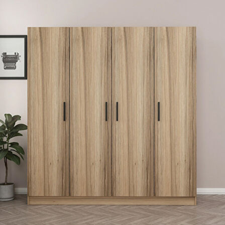 Minar Kale 4 Kapaklı 2 Ç Dolap Dore 190CM