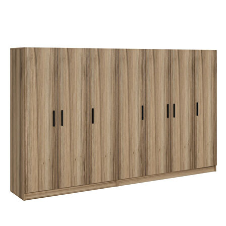 Minar Kale 7 Kapaklı 4 Ç Dolap Dore 190CM