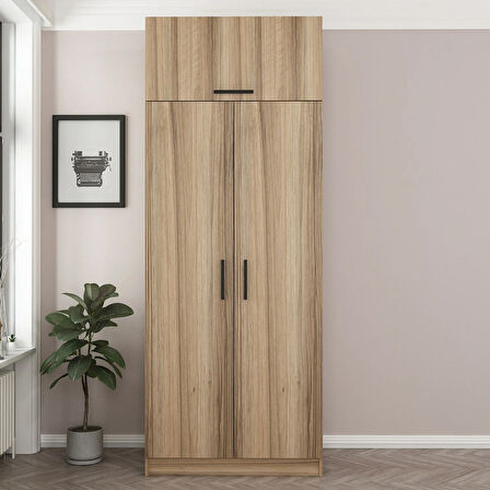 Minar Kale 2 Kapaklı Dolap Ve Yüklük Dore 235CM