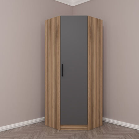 Kale Köşe Gövde Beyaz/Antrasit/Dore Dore/Antrasit - 190CM