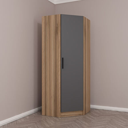 Kale Köşe Gövde Beyaz/Antrasit/Dore Dore/Antrasit - 190CM