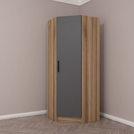 Kale Köşe Gövde Beyaz/Antrasit/Dore Dore/Antrasit - 190CM