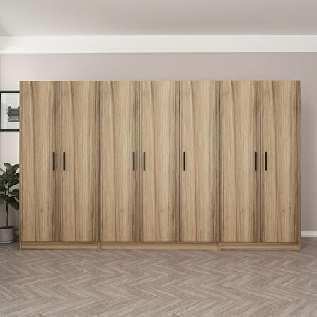 Minar Kale 7 Kapaklı 2 Ç Dolap Dore 210CM