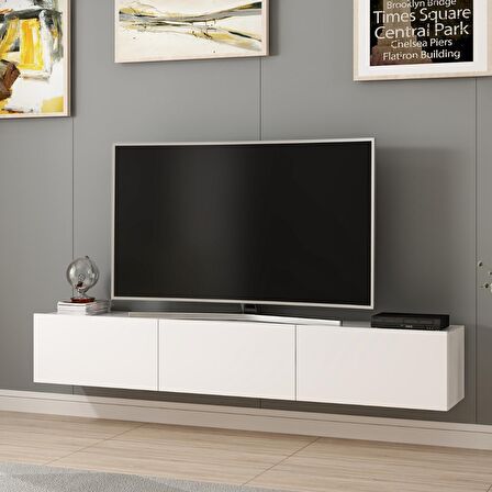 RİGEL TV ÜNİTESİ - PARLAK BEYAZ