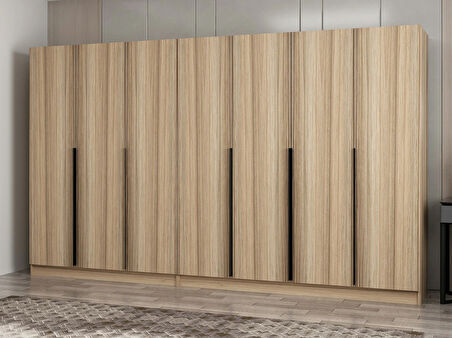 Kale Plus 7 Kapaklı 4Ç Dolap Dore Plus Dore 210CM