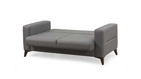 Kristal 2'li Koltuk Koyu Gri