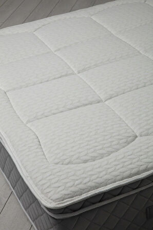 Miray Gizli Pedli Yatak Gri 160x200