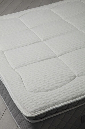Miray Gizli Pedli Yatak Gri 90x190