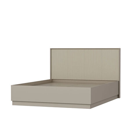 Kale Luxe 160x200 Baza Başlık Seti - Kumtaşı