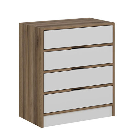 Elina Şifonyer 4ç - Dore/Beyaz