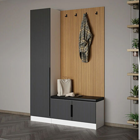 Kale Dekor Panel 1 K 1B Raf Portmanto+Ayk Mind Byz Mbr Çizg Ant