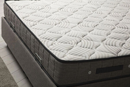 Vitalia Full Ortopedik Yatak - Açık Gri 140x200