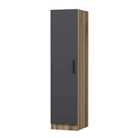 1 Kapaklı Dolap Dore - Antrasit 210CM