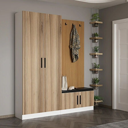 Minar Kale Dekor Panel 2 K 2B Raf Portmanto+Ayk Mind Byz Dore