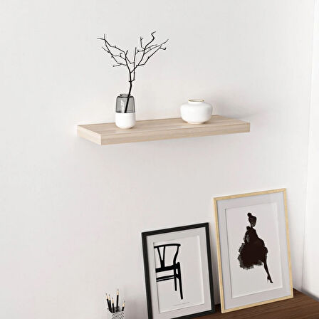 Minar Gizli Tutuculu Duvar Rafı 60 cm - Sonomo