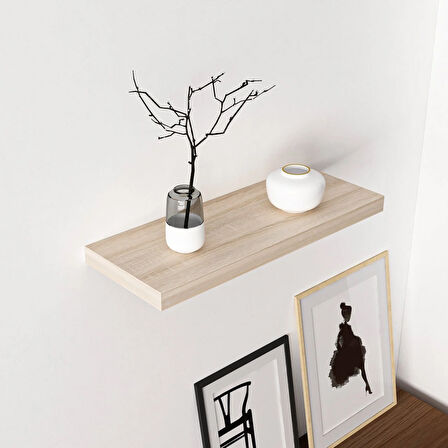 Minar Gizli Tutuculu Duvar Rafı 60 cm - Sonomo