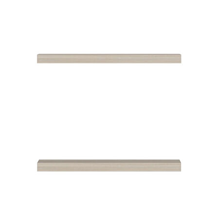 Minar Gizli Tutuculu 2'li Duvar Rafı 60 cm - Sonomo