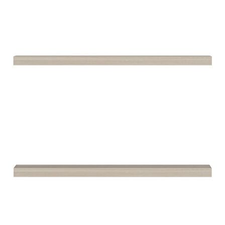 Minar Gizli Tutuculu 2'li Duvar Rafı 80 cm - Sonomo