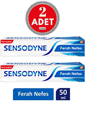 Sensodyne Ferah Nefes Diş Macunu 50 Ml 2 Adet