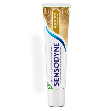 Sensodyne Diş Macunu Tam Koruma Ve Beyazlatıcı 75ml x3 Adet