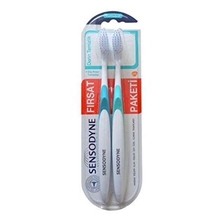 Sensodyne Derin Temizlik Diş Fırçası Yumuşak 1+1