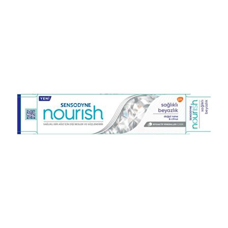 Sensodyne Nourish Nane & Citrus Aromalı Beyazlatma Diş Macunu 75 ml 