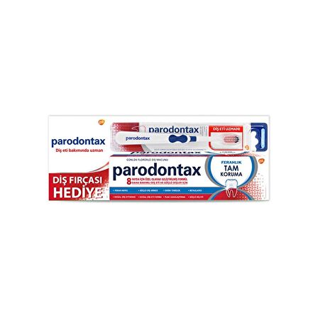 Parodontax Tam Koruma Macun 80 Gr + Parodontax Fırça Hediyeli