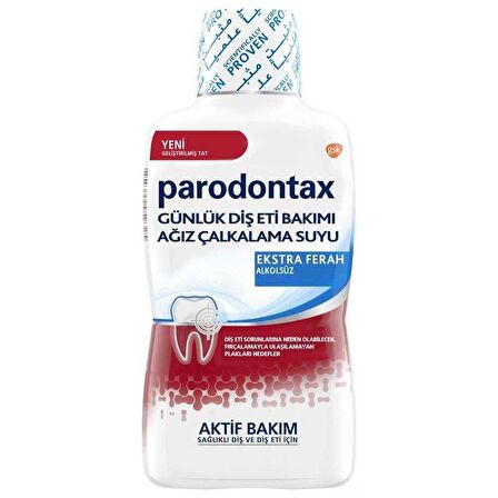 Parodontax Ekstra Ferah Ağız Bakım Suyu 500 Ml