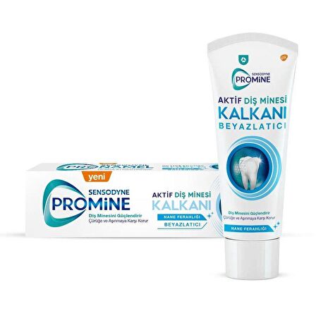 Sensodyne Promine Aktif Diş Minesi Kalkanı Beyazlatıcı Diş Macunu 75 ml